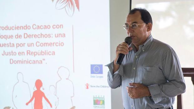 Bernardo Jiménez, gerente regional de la Confederación Regional cacaocultores Dominicanos, CONACADO.