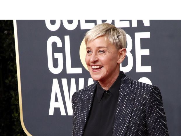 La cómica y presentadora Ellen DeGeneres.