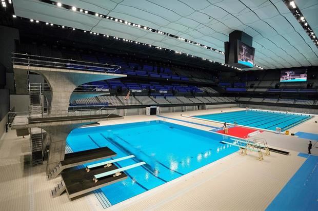 Inaugurado el centro acuático que se usará en Tokio 2020