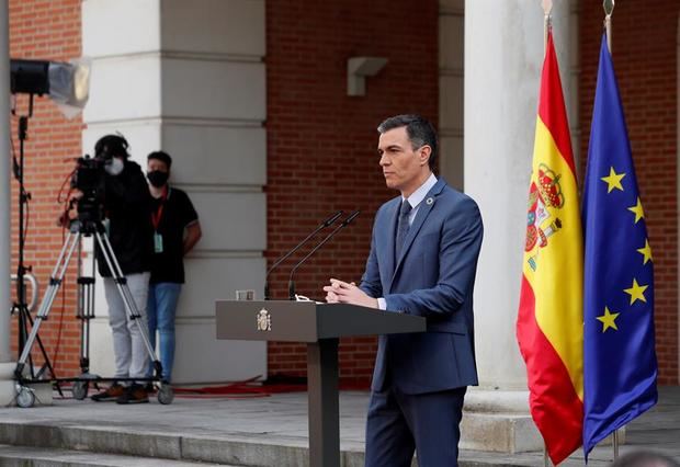 El presidente del Gobierno, Pedro Sánchez.