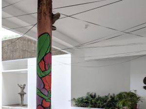 “Palo é Lú”, una instalación inusual en la 29 Bienal de Artes Visuales