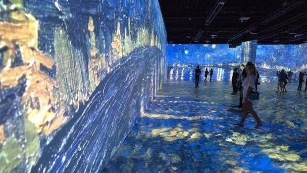 Otro escenario de la Exposición 'Immersive Van Gogh'