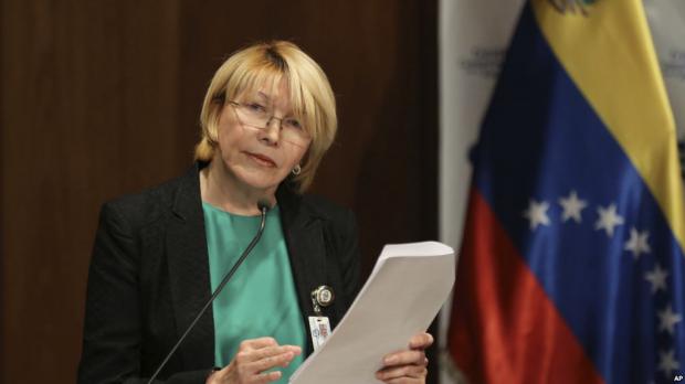 La fiscal general de Venezuela, Luisa Ortega