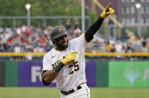 Gregory Polanco disparó un jonrón de dos carreras