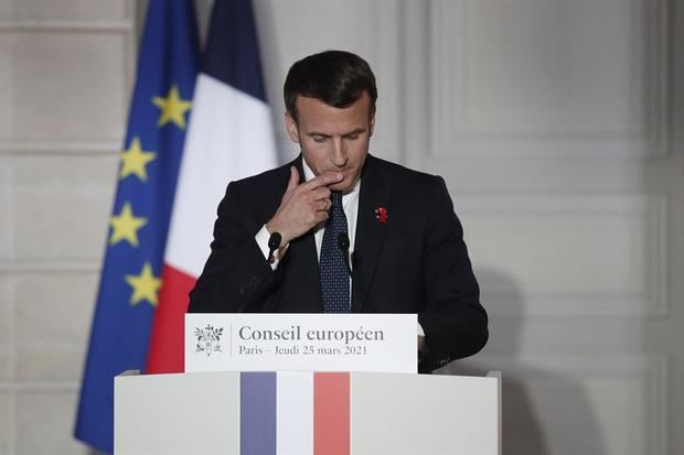 Presidente francés, Emmanuel Macron.