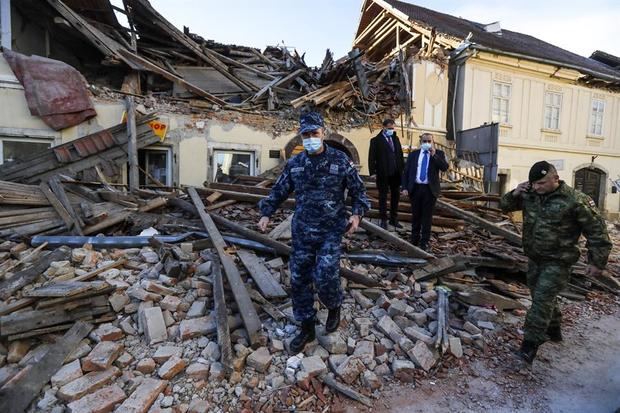 Un fuerte seísmo causa al menos siete muertos y decenas de heridos en Croacia.