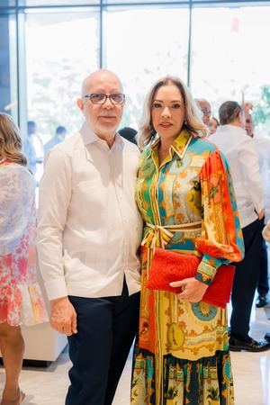 Vittorio Dall'omo y Miguelina Fajardo.