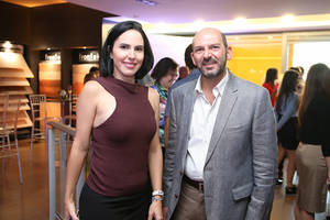 Vanessa Keltai y Pierre Nahas.