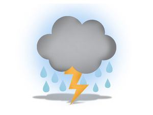Aguaceros con tormentas eléctricas en la tarde sobre varias provincias por onda tropical y vaguada