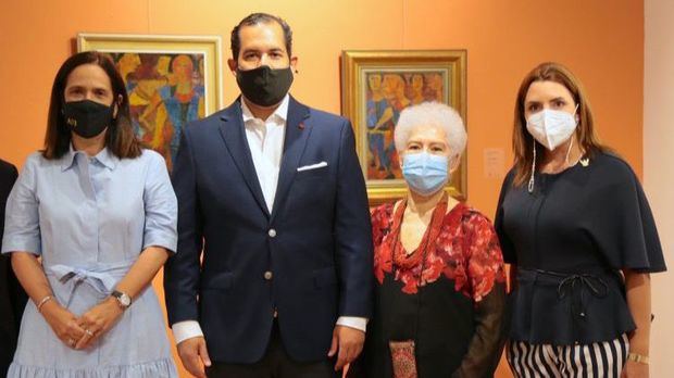 Maribel Bellapart, José Manuel Romero, Myrna Guerrero Villalona y Mariajosé Turull de Roig.