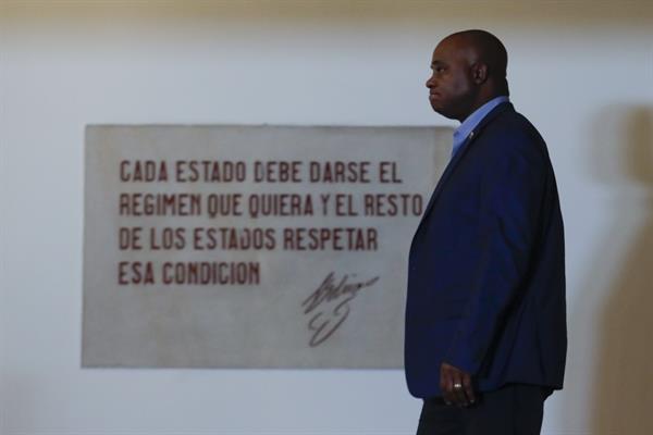 El Canciller de Colombia, Luis Gilberto Murillo 
