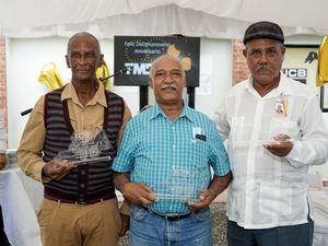 Víctor Radhamés Aguero, Bernardo Ogando y Miguel Alcides Suero.