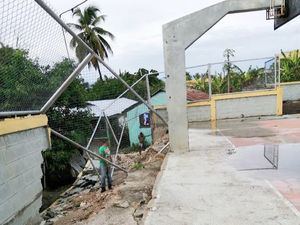 El Ministerio de Educación atiende escuelas afectadas por la tormenta tropical Fred