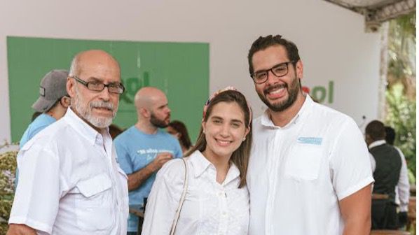 Víctor Romeo, Annabelle Pujols y Víctor Gómez.