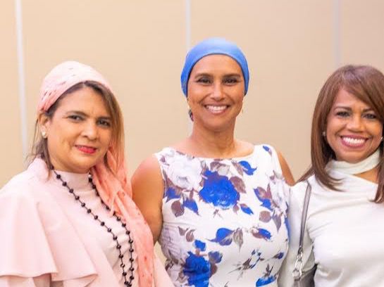 Aileen Voigth, María Luisa Pérez y Ana Rita Ferreiras.