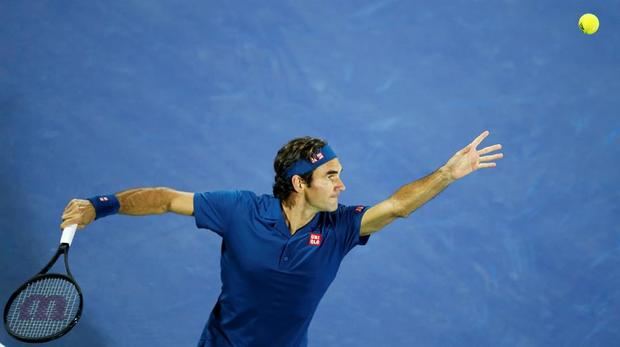 Tenista suizo Roger Federer.
