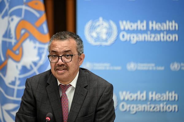 El director general de la OMS, Tedros Adhanom Ghebreyesus, en una imagen de archivo. 