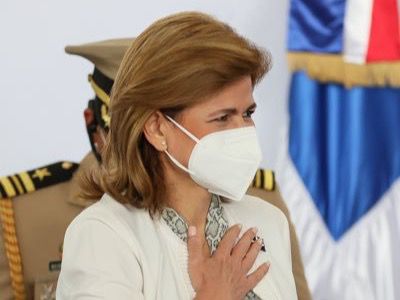 La vicepresidenta Raquel Peña.