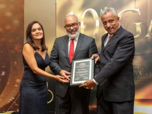 Liza Arzeno, Percio Maldonado y José D´ Laura.