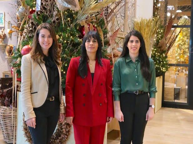 Raquel González, Madelyn Martínez y María Herrera 