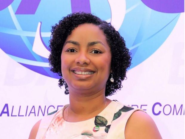 July de la Cruz, presidenta de BASC Dominicana.
