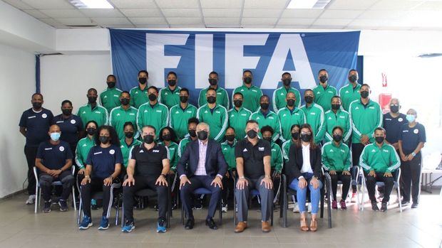 Árbitros de RD reciben curso FIFA RAP 2021