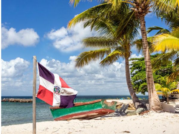 Playa de República Dominicana.