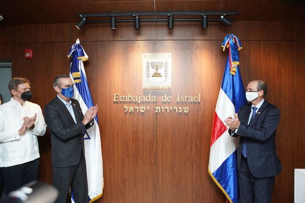 Presidente Abinader inaugura las nuevas oficinas de la Embajada de Israel
