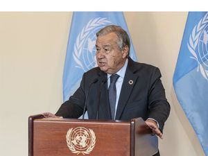 Guterres llama a un alto al fuego 