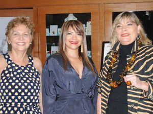 Anita Carrasco, Ingrid de la Rosa y Sabrina Brugal.