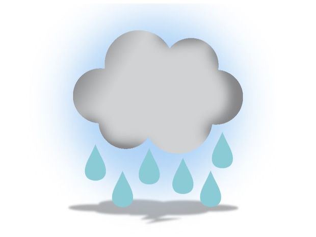 Sistema frontal incrementará las lluvias a partir de hoy.