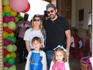 Veronica Varela, Luis, Felipe y Olivia Varona.