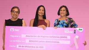 Cool Heaven realiza aporte a Mujeres Solidarias