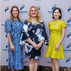 Carolina Arthur, Denisse Sánchez y Sabrina Andújar.