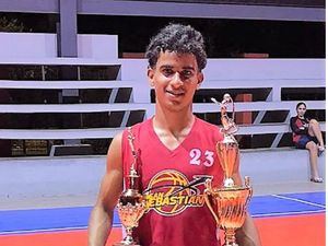 El baloncestista mocano Darling Martínez a sus 15 años está lleno de éxitos