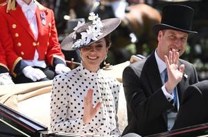 Imagen reciente del príncipe Guillermo y de Catalina, duquesa de Cambridge.

