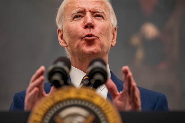 En la imagen, el presidente de EE.UU., Joe Biden. 
