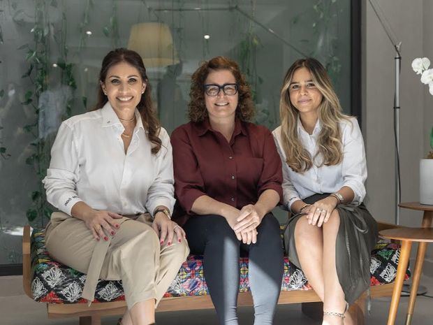 Karina Cortorreal, Quisqueya Henríquez y María José Espaillat.