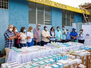 Gabinete de Política Social entrega más de 38 millones de pesos en medicamentos en María Trinidad Sánchez