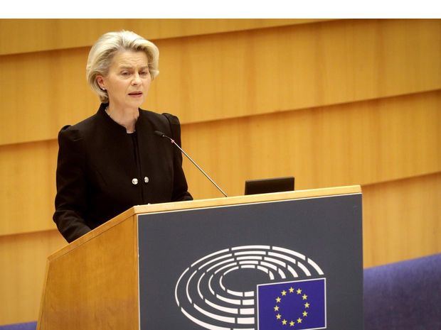 La presidenta de la Comisión Europea, Ursula von der Leyen, en una fotografía de ayer.
