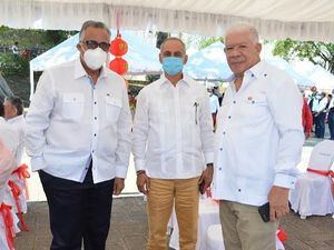 Eugenio Vargas, Luis Felipe Rosa y Luisin Mejía.