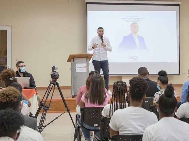 Carlos Valdez, viceminstro Juventud.