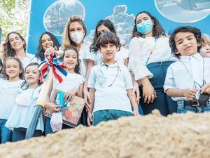 Cumpliendo sueño de niños Alcaldía del Distrito y Grupo Mallén remozarán Parque La Arboleda