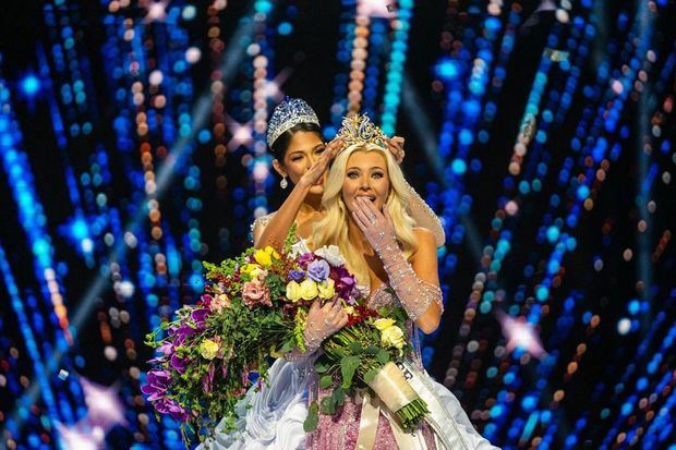 Miss Dinamarca, Victoria Kjær Theilvig, es coronada Miss Universo 2024 en la 73ª Competencia de Miss Universo en la Ciudad de México el 16 de noviembre de 2024.