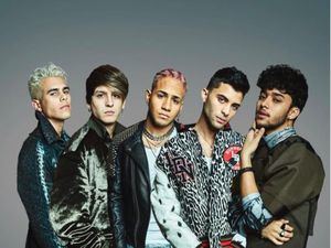 Grupo CNCO en un deslumbrante concierto en el Teatro Nacional este martes 11 de marzo 2022