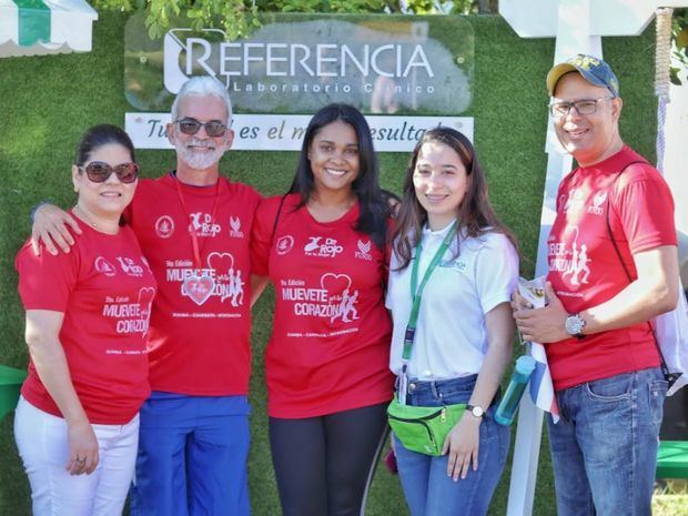 Referencia apoya 5ta. edición caminata “Muévete por tu Corazón” en Santiago