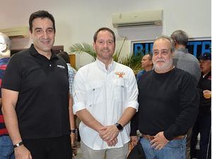 Manuel Espinal, José Augusto Muñoz y Ernesto Mathiss.