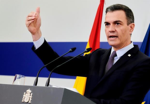 El presidente de Gobierno, Pedro Sánchez.