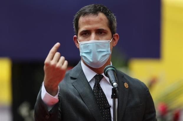 El líder opositor venezolano Juan Guaidó.