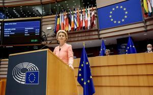 Von der Leyen llama a revitalizar la UE tras la "fragilidad" por la pandemia